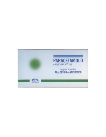 Paracetamolo Zeta 500mg Analgesico 20 Compresse